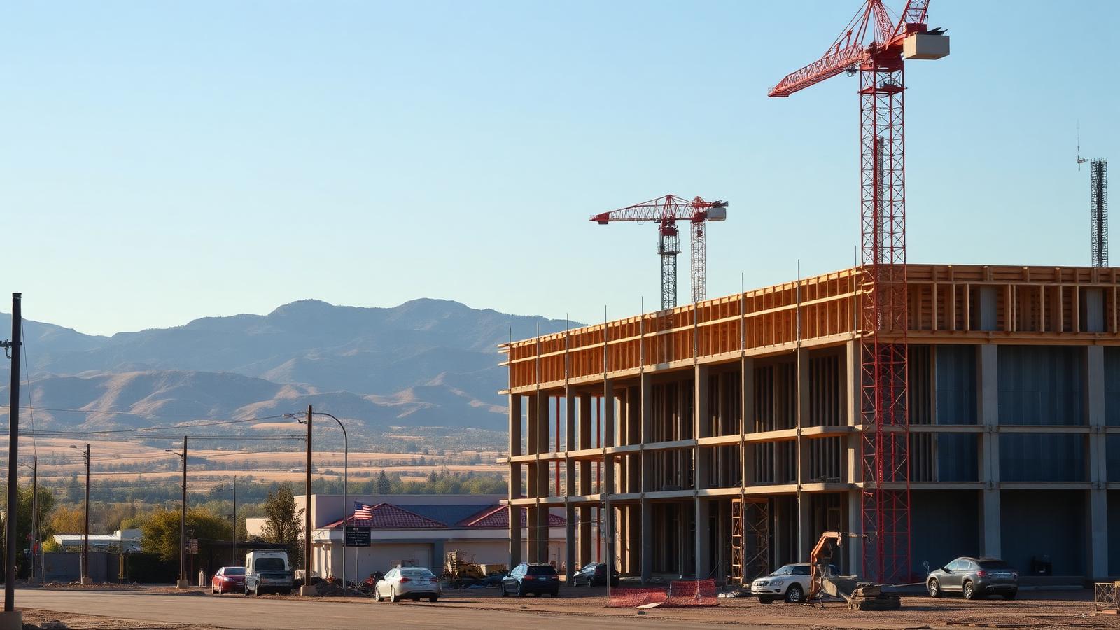 Idaho commercial construction site — Frans Construction general contractor delivering commercial projects across Idaho.
