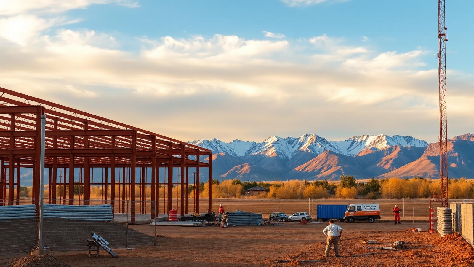 Montana commercial construction site — Frans Construction general contractor delivering commercial projects across Montana.